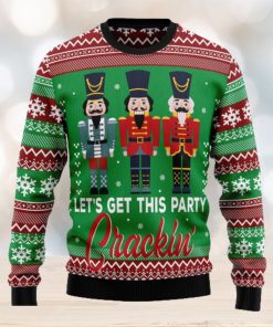 Nutcracker Party Cracking Ugly Christmas Sweater Thankgiving Gift Men Women