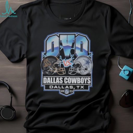 OVO Black Dallas Cowboys – Helmet Logo T Shirt