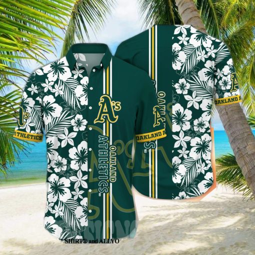 Oakland Athletics MLB Flower Classic Hawaiian Shirt