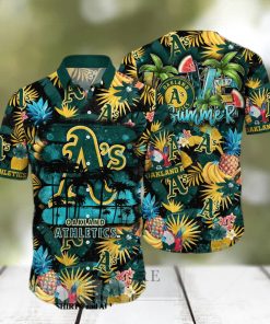 Oakland Athletics MLB Flower Full Printed Hawaiian Shirt