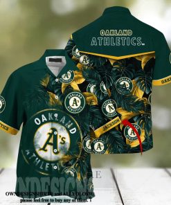 Oakland Athletics MLB Full Printed Unisex Hawaiian Shirt