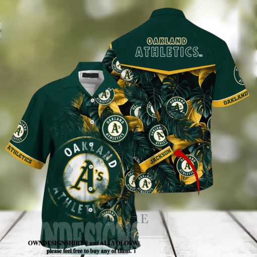 Oakland Athletics MLB Full Printed Unisex Hawaiian Shirt