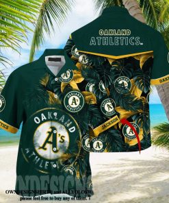 Oakland Athletics MLB Full Printed Unisex Hawaiian Shirt