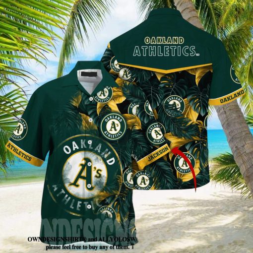 Oakland Athletics MLB Full Printed Unisex Hawaiian Shirt