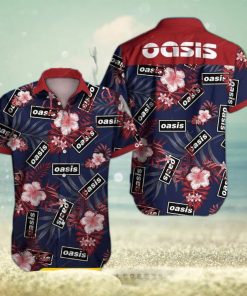 Oasis Floral Leobees All Over Print Hawaiian Shirt