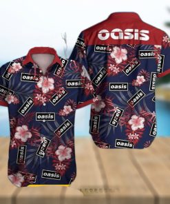 Oasis Floral Leobees All Over Print Hawaiian Shirt