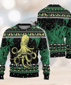 Octopus Ugly Christmas Sweater Men And Women Christmas Gift Sweater