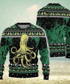 Octopus Ugly Christmas Sweater Men And Women Christmas Gift Sweater