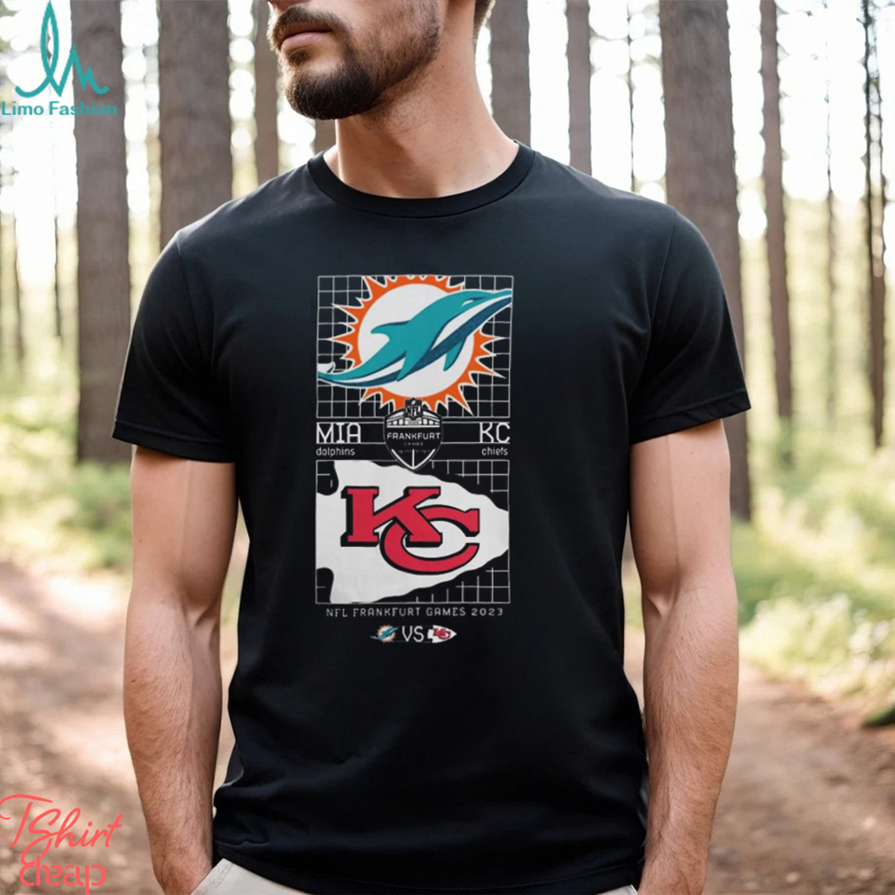 Official 2023 Germany frankfurt games match up miamI dolphins vs Kansas  city Chiefs shirt - Limotees