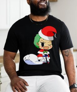 Official Anime Christmas One Piece Zoro shirt