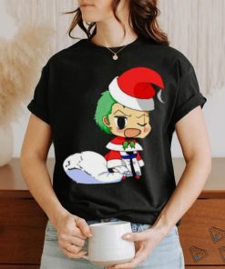 Official Anime Christmas One Piece Zoro shirt