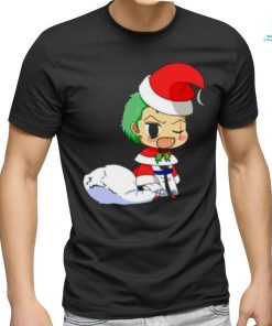 Official Anime Christmas One Piece Zoro shirt