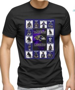 Official Baltimore Ravens Legends Signatures 2023 Shirt