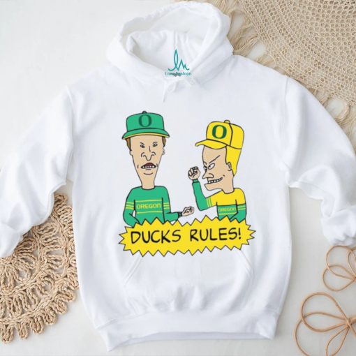 Official Beavis And Butthead Anaheim Ducks Rules shirt