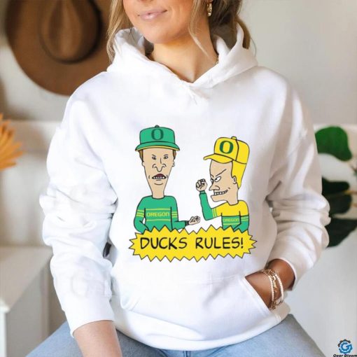 Official Beavis And Butthead Anaheim Ducks Rules shirt
