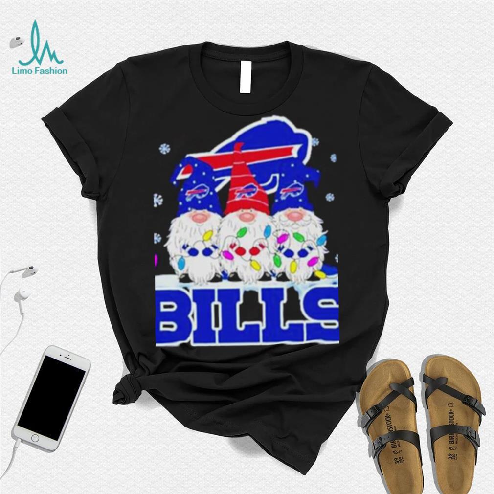 Official Buffalo Bills Football gnomes Christmas 2023 T-shirt