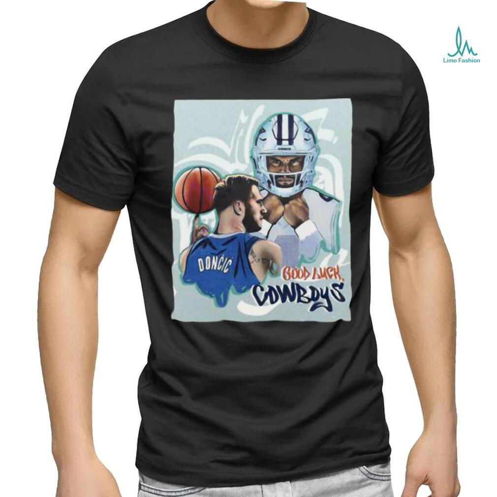 Official Doncic good luck Cowboys T shirt - Limotees