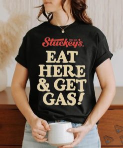 Official Eat Here And Get Gas Tee Shirt