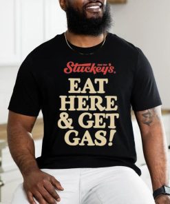 Official Eat Here And Get Gas Tee Shirt