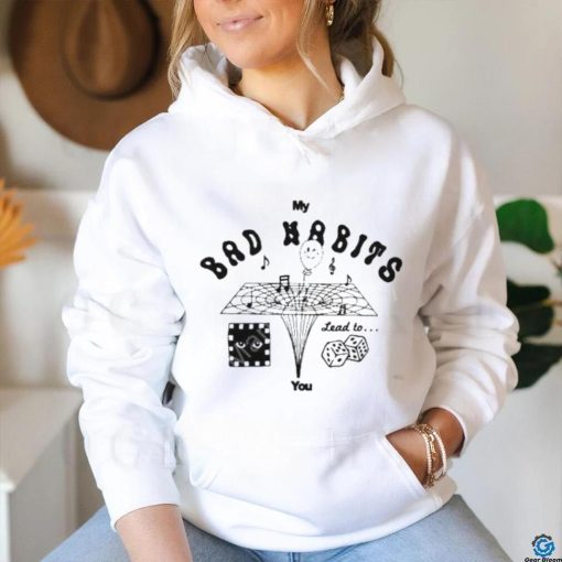 Official Ed Sheeran My Bad Habits Lead To You shirt