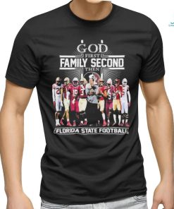 Official God First Family Second Then San Diego State Aztecs Football Shirt