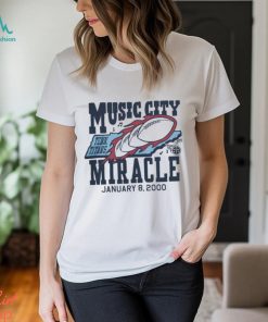 Official Homage Nfl Tennessee Titans Music City Miracle T Shirt