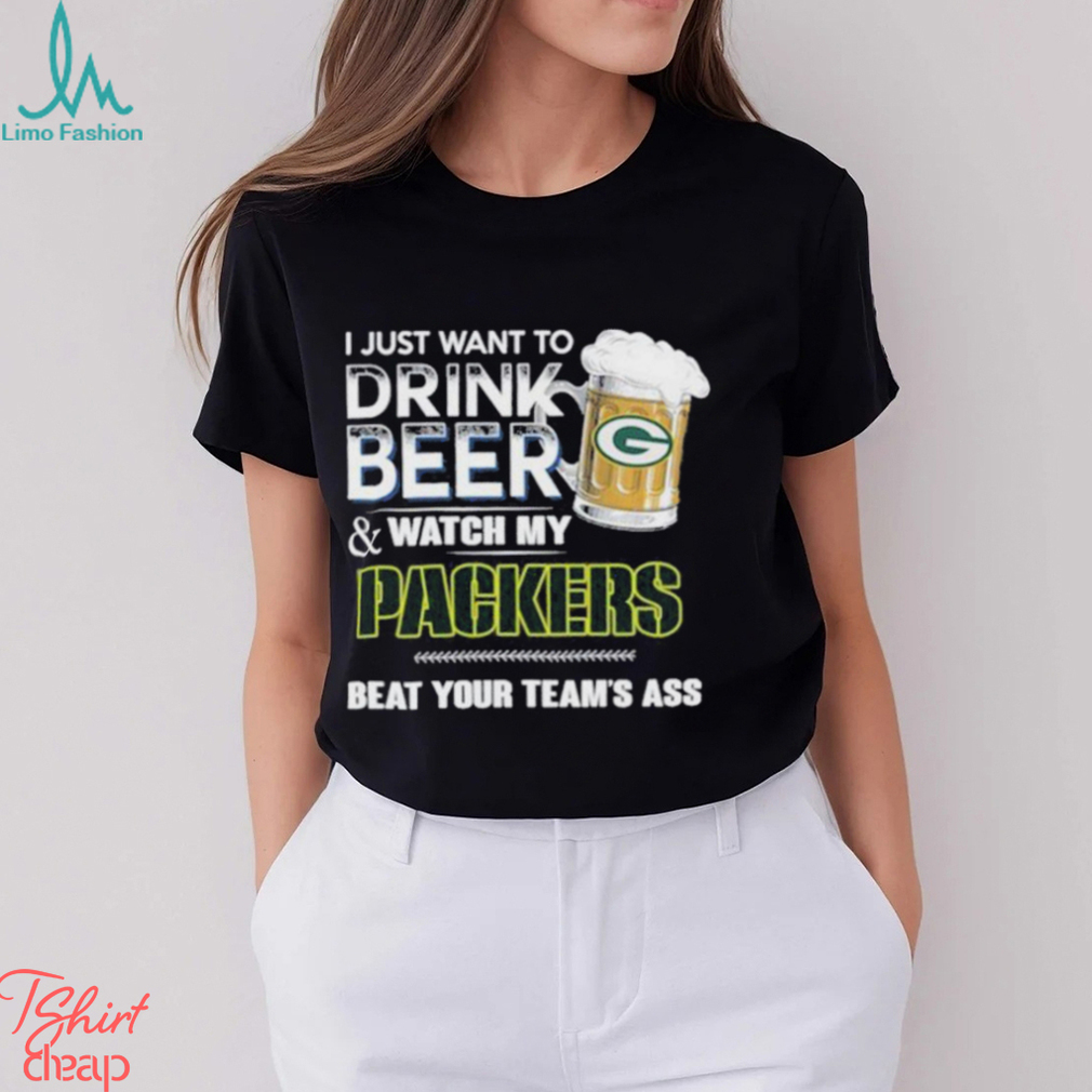 Official Football Team Makes Me Drink Beer Green Bay Packers shirt, hoodie,  sweater, long sleeve and tank top