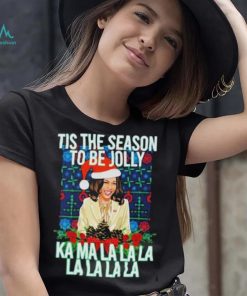 Official Kamala Harris funny ugly Christmas animated T shirt