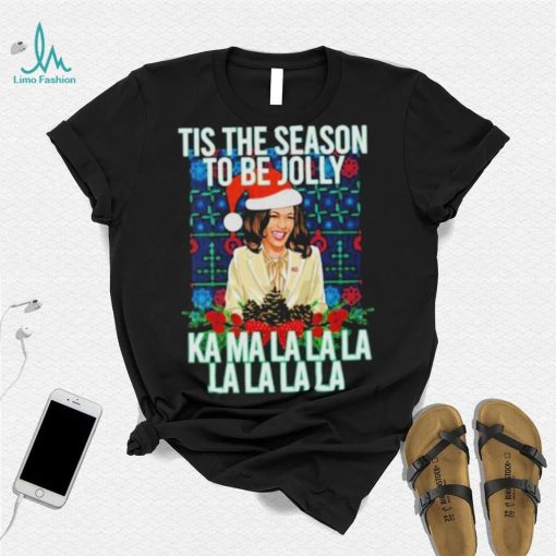 Official Kamala Harris funny ugly Christmas animated T shirt