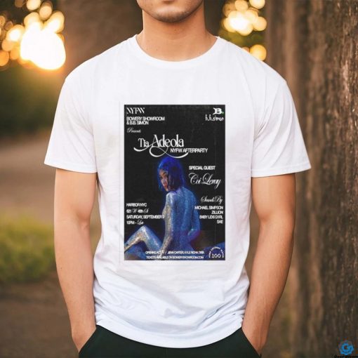 Official Limited Coi Leray Tia Adeola NYFW After Party 2023 Poster T Shirt