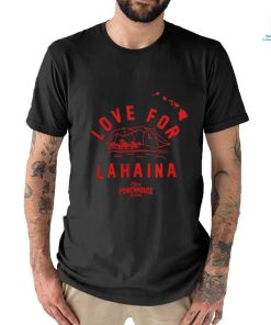 Official Love For Lahaina Red T Shirts