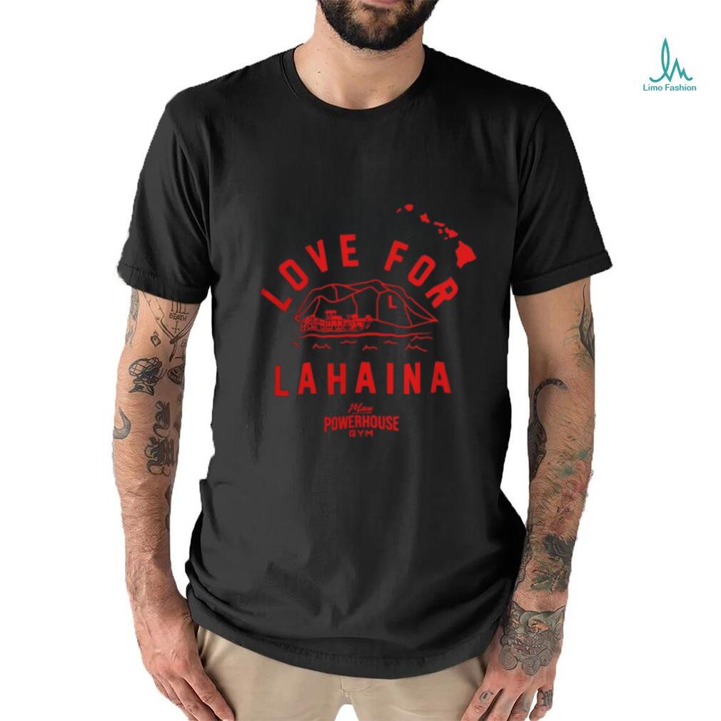 Official Love For Lahaina Red T Shirts Official Love For Lahaina Red T Shirts