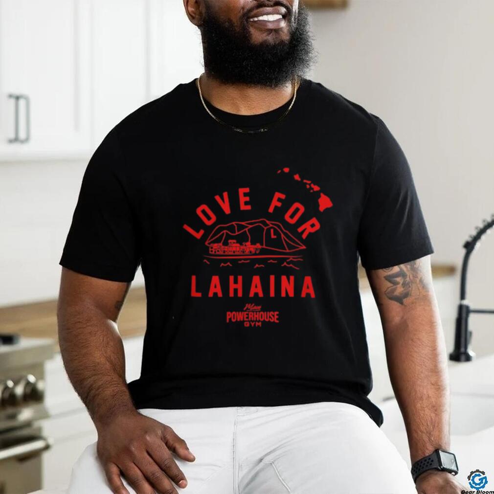 Official Love For Lahaina Red T Shirts Official Love For Lahaina Red T Shirts