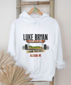 Official Luke Bryan Farm Tour 2023 Allegan, MI Shirt