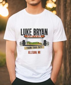 Official Luke Bryan Farm Tour 2023 Allegan, MI Shirt