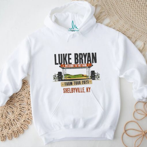 Official Luke Bryan September 14 Shelbyville, Ky Farm Tour Shirt