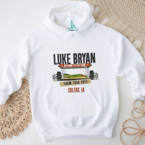 Official Luke Bryan September 21 Colfax, IA Farm Tour Shirt