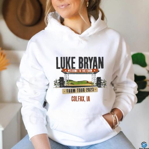 Official Luke Bryan September 21 Colfax, IA Farm Tour Shirt