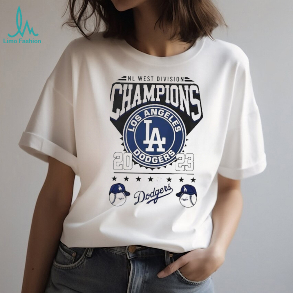 Official NL West Division Champions Los Angeles Dodgers 2023 T