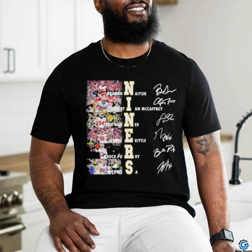 Official Niners Signature Unisex T Shirt - Limotees