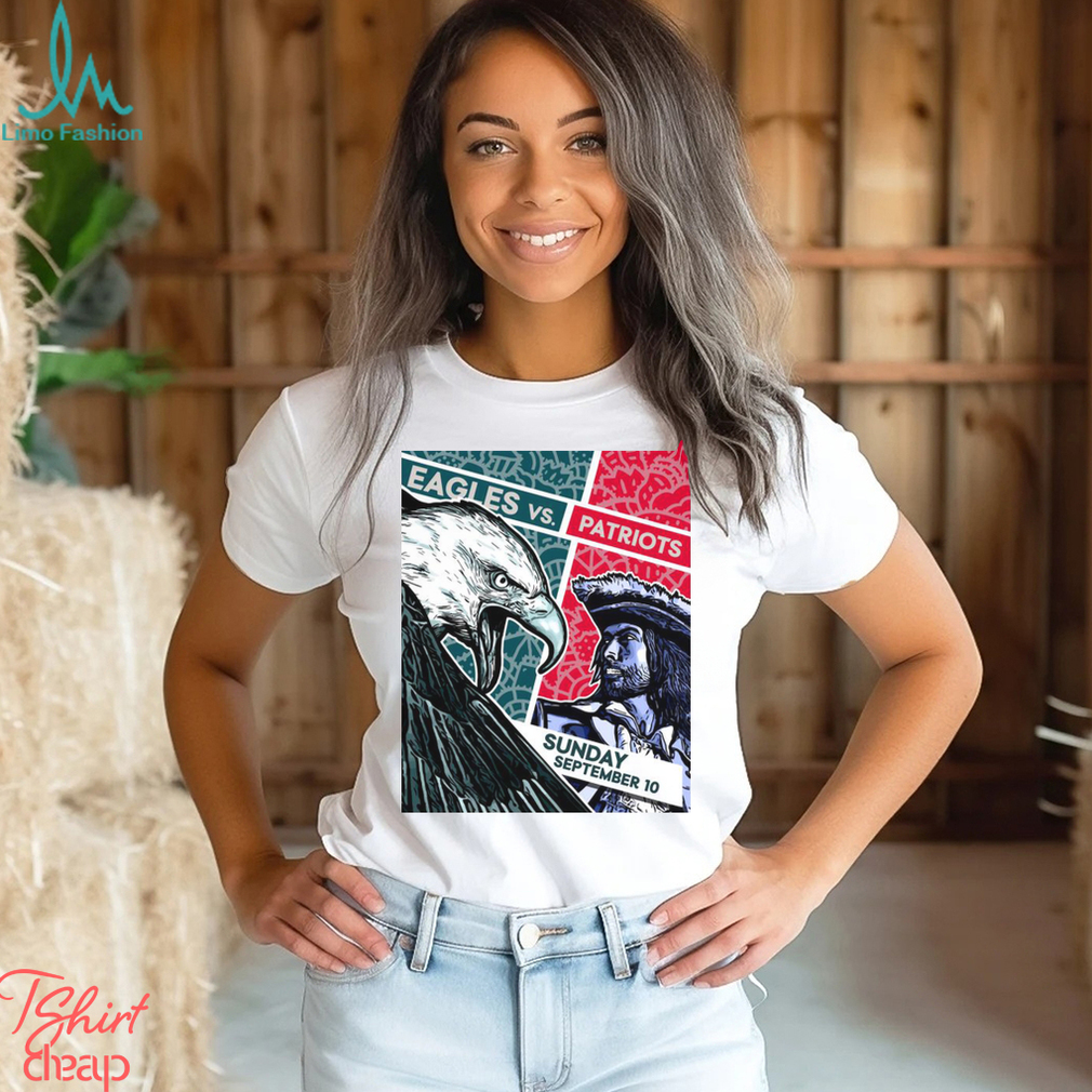 Eagles vs clearance patriots t shirt