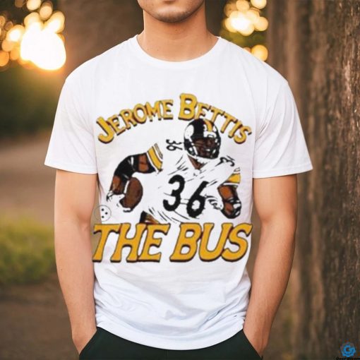 Official Pittsburgh Steelers Jerome Bettis The Bus shirt