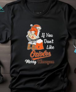 Funny Santa if you don't like Baltimore Orioles Merry Kissmyass