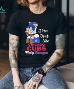 Santa Claus If You don't like Chicago Cubs Merry Kissmyass shirt