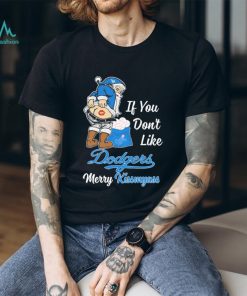 Official Santa Claus If You Don’t Like Los Angeles Dodgers Merry Kissmyass Shirt
