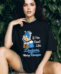 Official Santa Claus If You Don’t Like Los Angeles Dodgers Merry Kissmyass Shirt