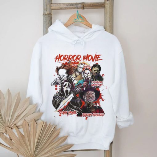 Official Scary Movie Halloween Horror Characters shirt