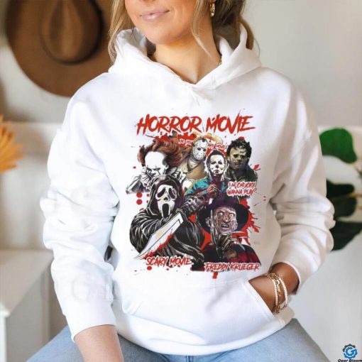 Official Scary Movie Halloween Horror Characters shirt