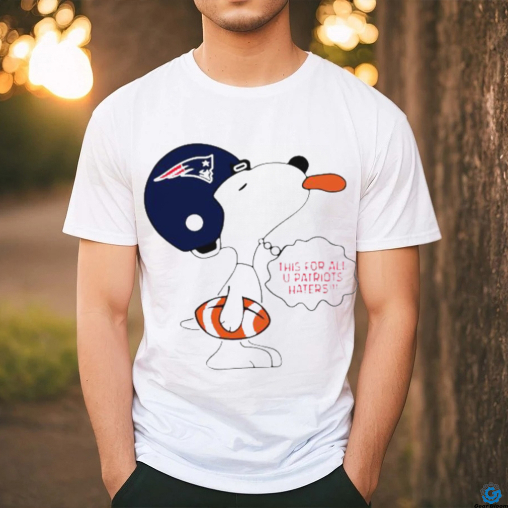 NFL Football New England Patriots Cool Snoopy Shirt T Shirt