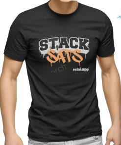 Official Stack Sats Relai App Shirt